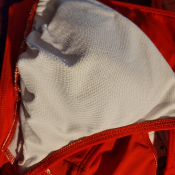 NWT THE ULTRA SEXY VALETINE RED TIE BACK SIDE TIE CLASSIC BIKINI - Picture 11 of 11